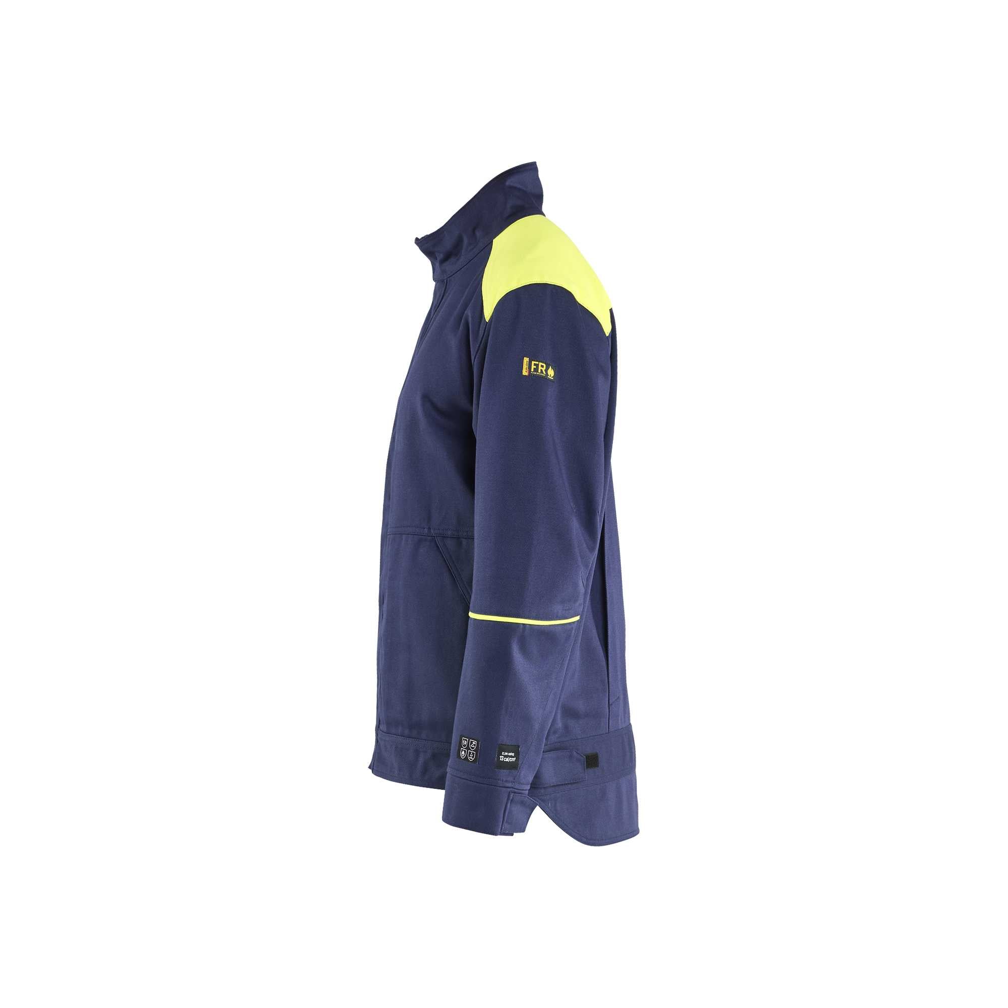 BLAKLADER 48011501 Welding Jacket Hi Vis Reflective Welding Jacket MEN - Flame Retardant